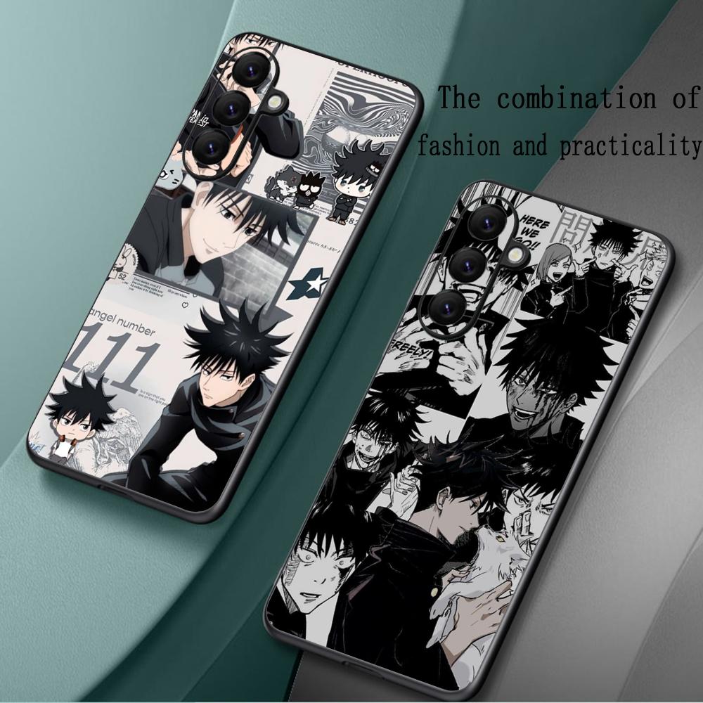 Samsung Galaxy S24 - جراب هاتف بتصميم ميغومي فوشيغورو الأنمي