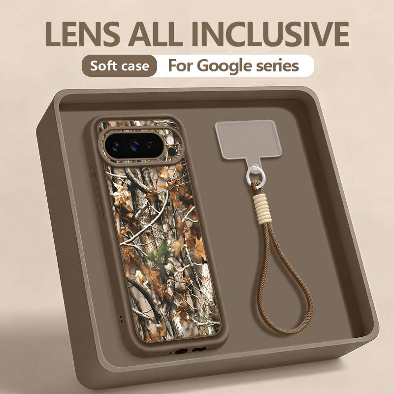 Google Pixel 8A - جراب هاتف من السيليكون الناعم بنمط