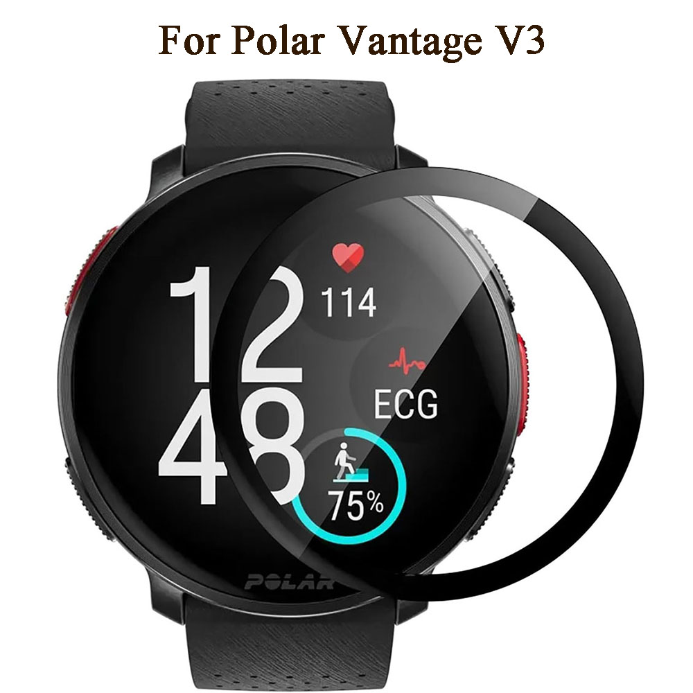سوار ساعة ذكية للمشاهدة القطبي - مراجعة Smartwatch Screen Film وسعره