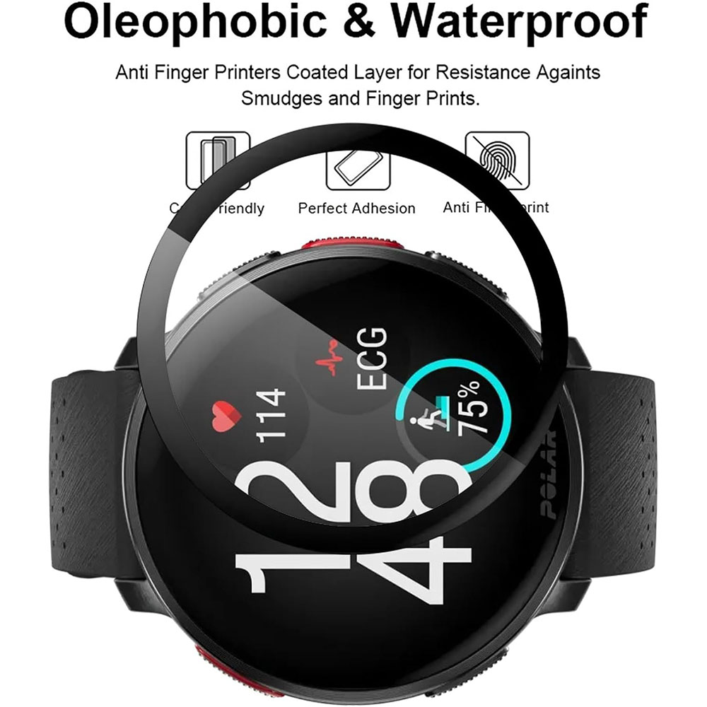 سوار ساعة ذكية للمشاهدة القطبي - مراجعة Smartwatch Screen Film وسعره