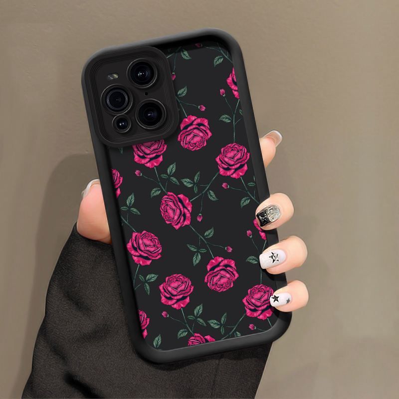 غطاء هاتف سيليكون بتصميم زهور  - مراجعة Oppo Find X8 وسعره